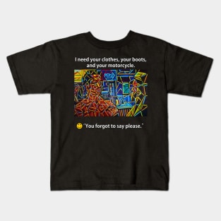 Forgot to Say Please Kids T-Shirt